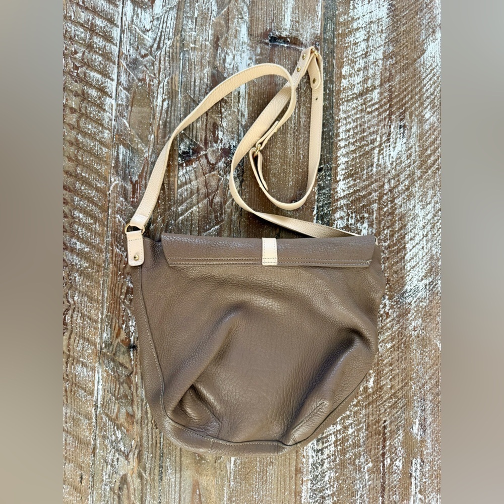 GiGi New York Leather Tassel Crossbody Purse - Picture 3 of 6